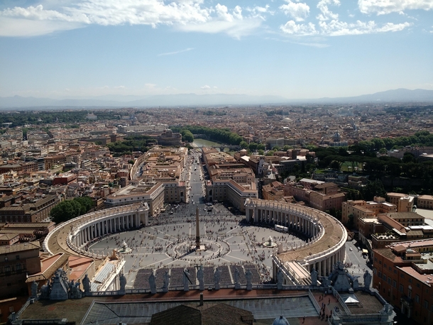 Rome from the Dome 