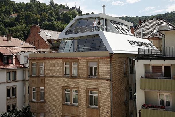 Rooftop Redesign Danner Yildiz Architects Stuttgart 