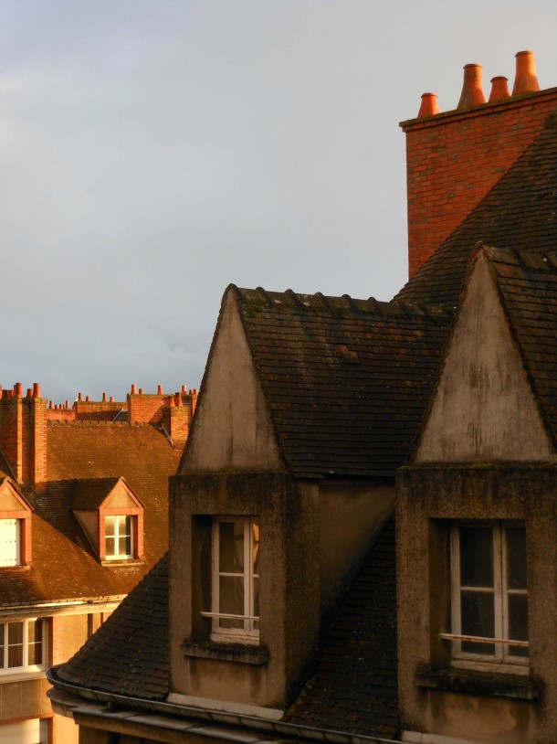 Rooftops in Centre France x-post from rWindowPorn 
