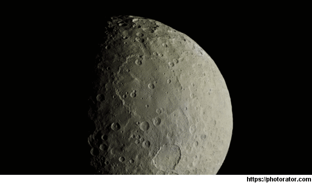 Rotation of Ceres the closest dwarf planet and the largest body in the Asteroid Belt 