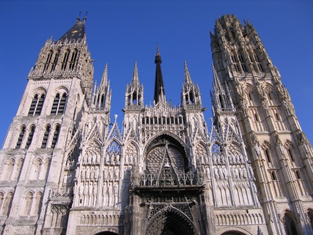 Rouen Cathedral in France 