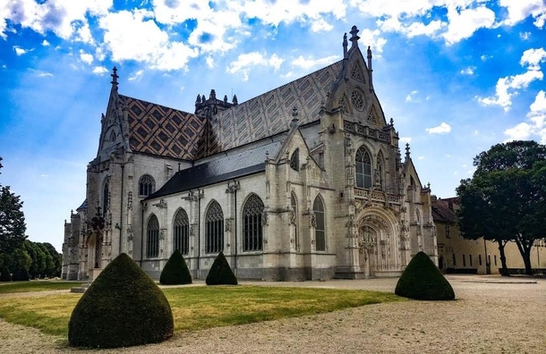 Royal Monastery of Brou Bourg-En-Bresse France by the will of Marguerite of Austria 
