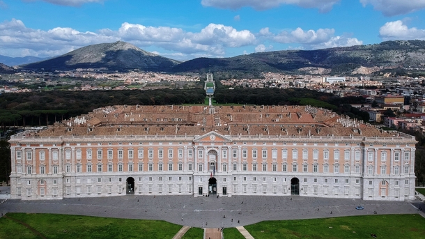 Royal Palace of Caserta Italy built by the architect Luigi Vanvitelli 