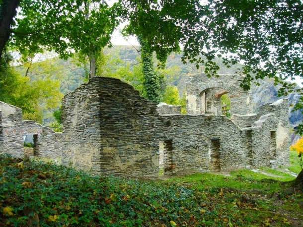 Ruins of St Johns Episcopal Church Harpers Ferry WV 
