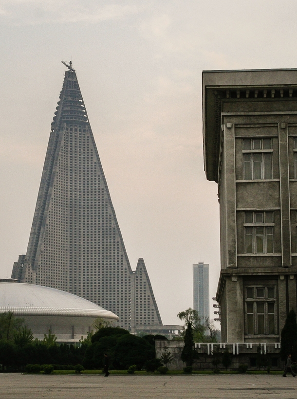 Ryungyong hotel in Pyongyang North Korea  
