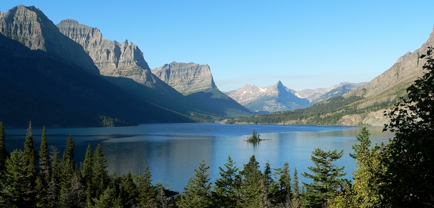 Saint Mary Lake Glacier National Park 