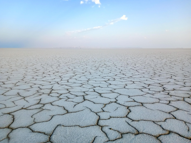Salt pane in Lasbela Balochistan Pakistan 