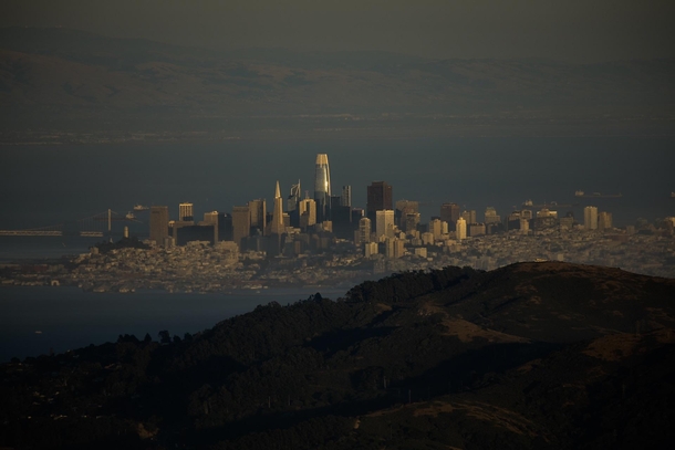 San Francisco from a distance