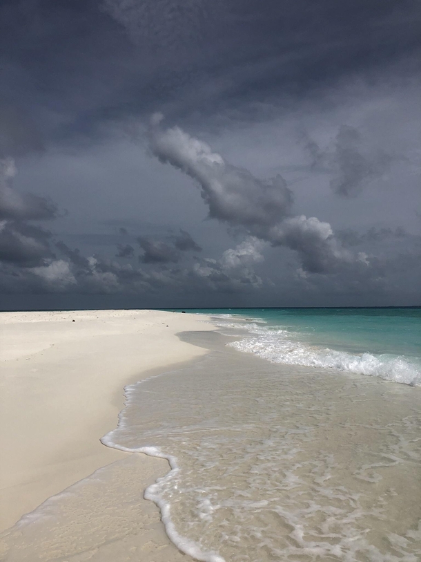 Sandbank in the Maldives 