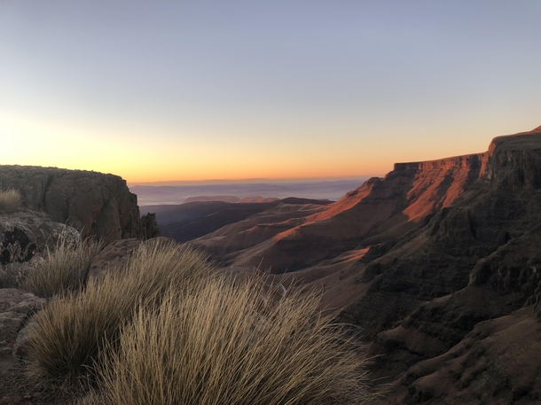 Sani Pass at Sunrise Lesotho -C    x 