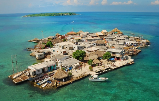 Santa Cruz del Islote - The most densely populated island in the world 