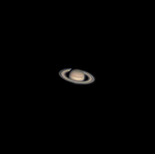 Saturn captured from my Backyard