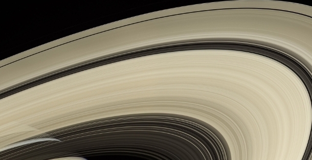 Saturn rings are a masterpiece source JPL