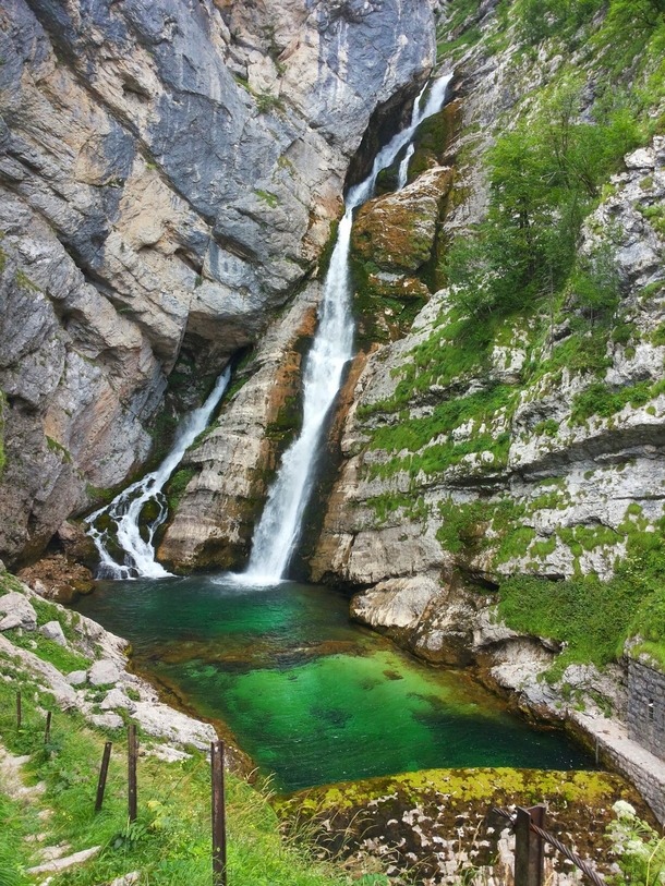 Savica Falls Slovenia 