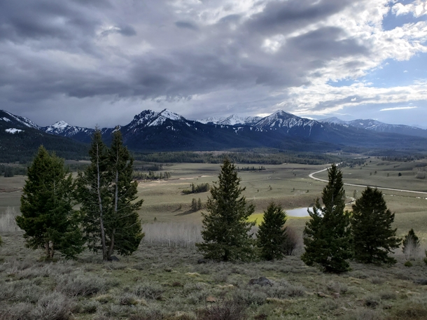 Sawtooth Range in Idaho 