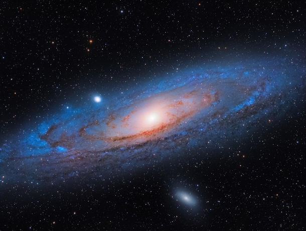 Say hello to our galaxy neighbor Andromeda m