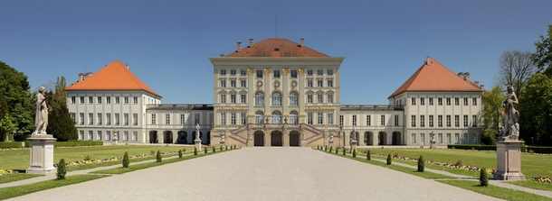 Schloss Nymphenburg Bavaria by Agostino Barelli completed  