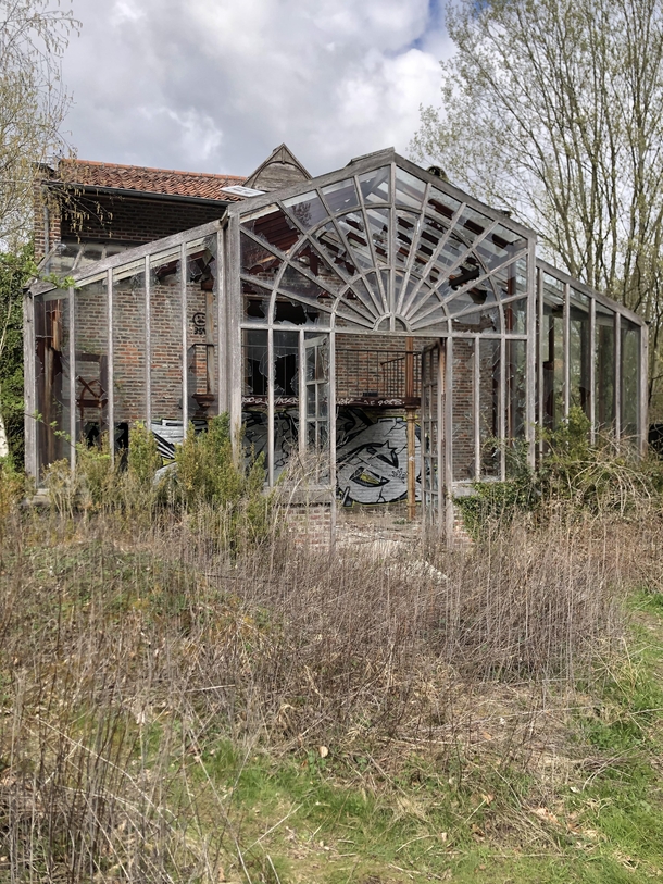 Scholteshof an abandoned hotel near Hoeselt Belgium 