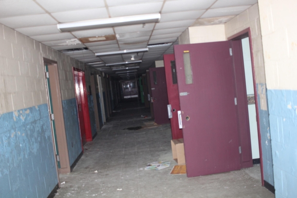 School in my city thats been abandoned since the late s Explored it with my friend the other day interesting experience