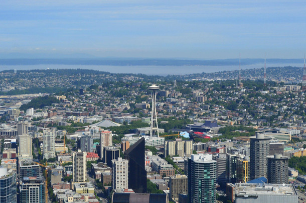 Seattle from the Columbia Center 