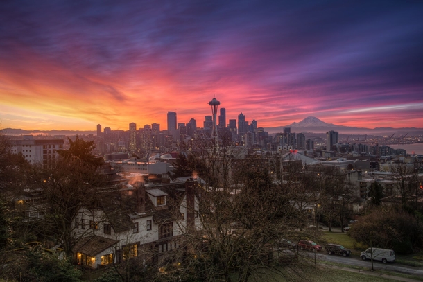 Seattle Sunset 
