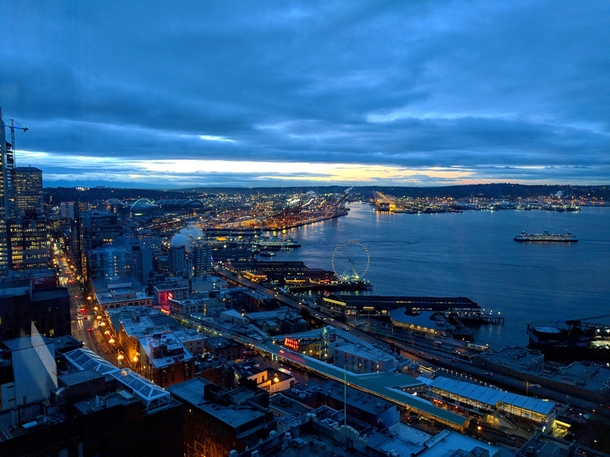 Seattle WA at dawn