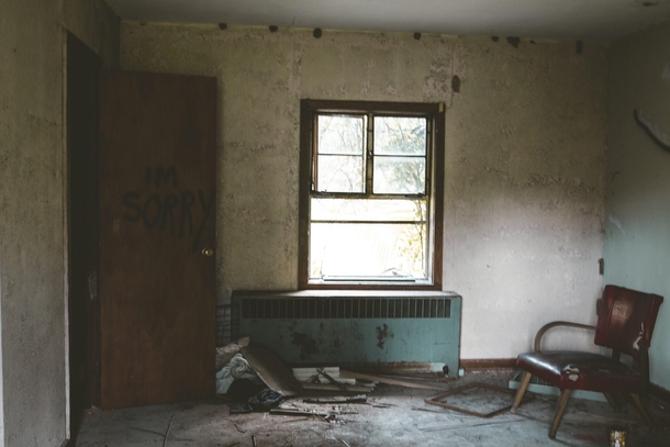 Secret messages in abandoned motel rooms