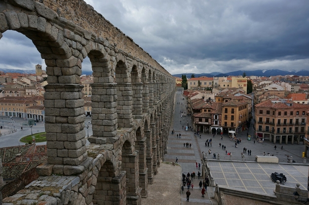 Segovia Spain Aquaduct - 