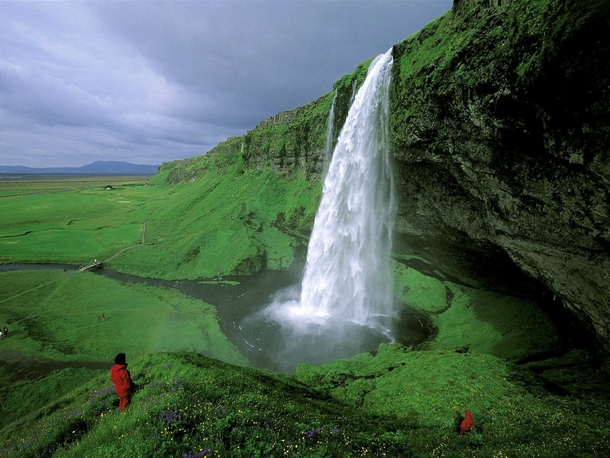 Seljalandsfoss Falls Iceland 