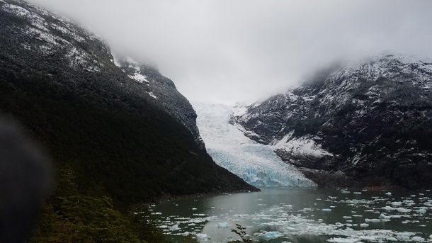 Serrano Glacier in Chile 