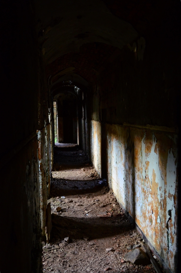 Servants passageway - Abandoned Country House - Scotland 