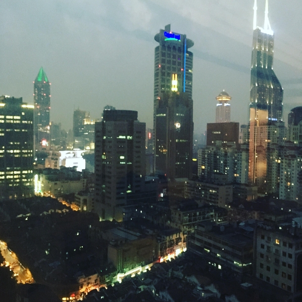 Shanghai from my hotel room