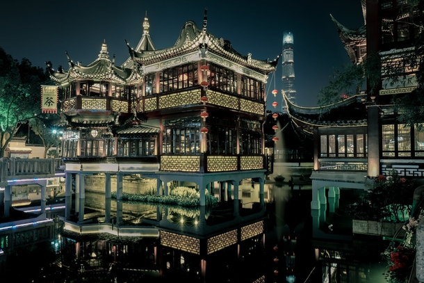 Shanghai Old City Night 