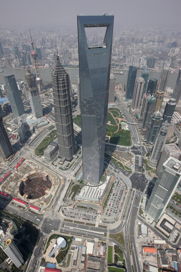 Shanghai World Financial Center The tallest tower with a hole in the world 