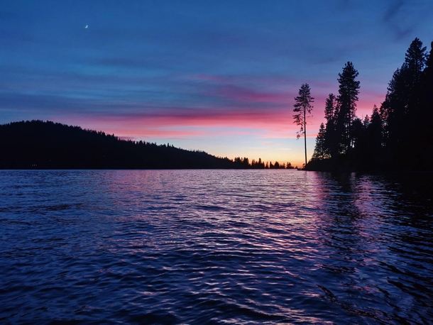 Shaver Lake sunsets California 