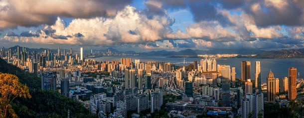 Shenzhen bay panorama by Fiyeje