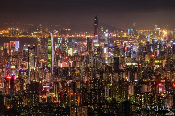 Shenzhen China grows taller every day 
