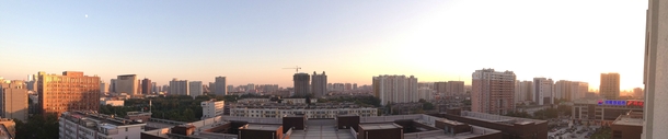 Shijiazhuang Hebei China Only a panoramic view from my th floor flat but I feel the cityscape is worth sharing 