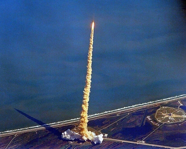 Shuttle Launch  Amazing beauty