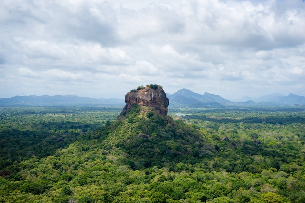 Sigirya Lion Rock in Sri Lanka 