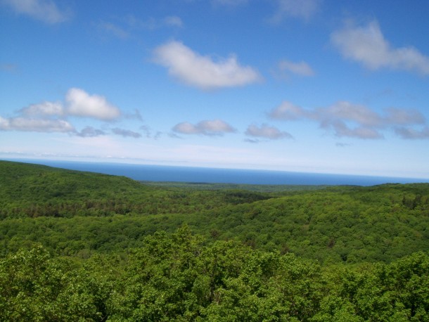 Since I got such a good response for my other Michigan post here is one from Summit Peak Porcupine Mts Michigan 