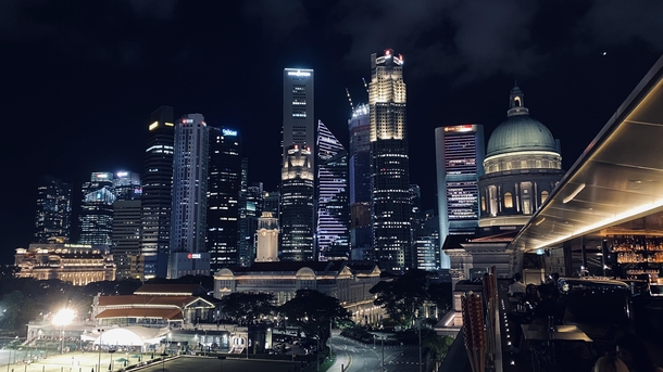 Singapore Skyline From National Gallery Singapore