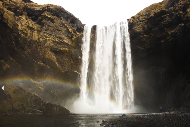 Skgafoss Waterfall - Southern Iceland 
