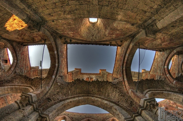 Sky of San Galgano Abbey 