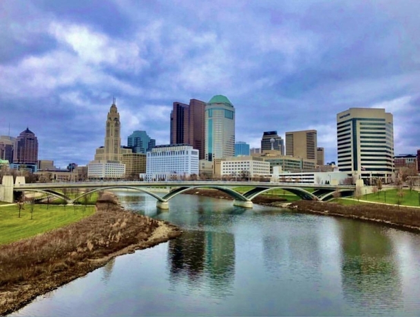 Skyline of Columbus Ohio 