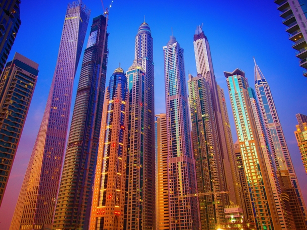 Skyline of Dubai Photo credit  marco ferrarin