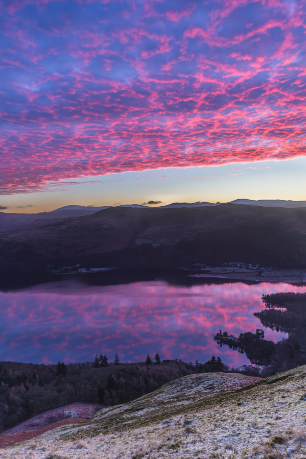 Skys reflection on lake captured by RenaldasUK