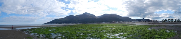 Slieve Donard - Mourne Mountains - County Down - Newcastle - Panorama 