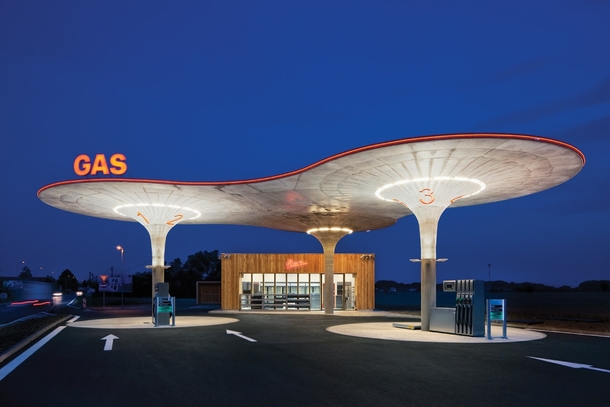 Slovakian gas station 
