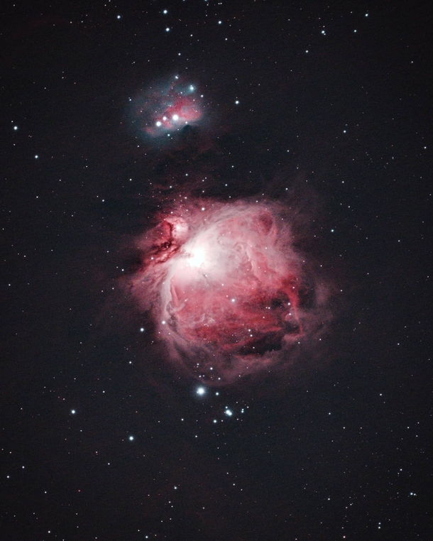 Small Telescope  DSLR   Minutes Under Light Polluted Skies  An Ever Beautiful Orion Nebula